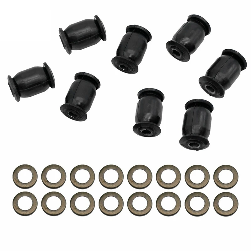 8PC ATV UTV BUSH Fit For Yamaha RHINO 450 700 GRIZZLY 660 BIG BEAR 400 KODIAK 400 450 5KM-23526-00-00