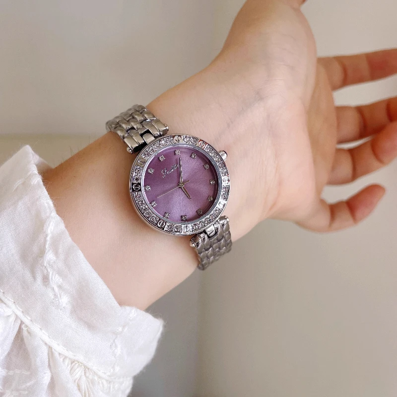 Classic Trend Ladies Watch Elegant and Simple 2025 Waterproof Quartz Watch Birthday Gift