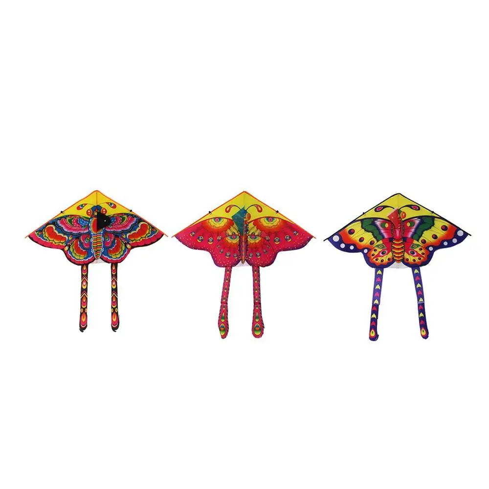 Long Tail Kite With Handle Line Outdoor Sports Interactive Toys  Toys Flying Toys Butterfly Kite Flying Bird Kite