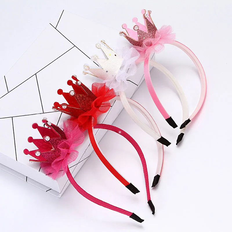

Child Kids Pincess Crown Headband Headwear Wedding Performance Costume Birthday Party Gift Easter Cosplay Halloween