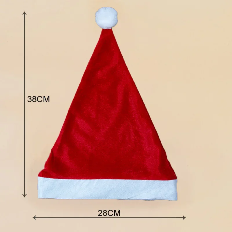 K البوب شيطان هنتر سانتا القبعات أفخم الأحمر عيد الميلاد قبعة الاطفال الكبار للجنسين عيد الميلاد اللباس حزب ديكور تأثيري لطيف فتاة الطفل هدية
