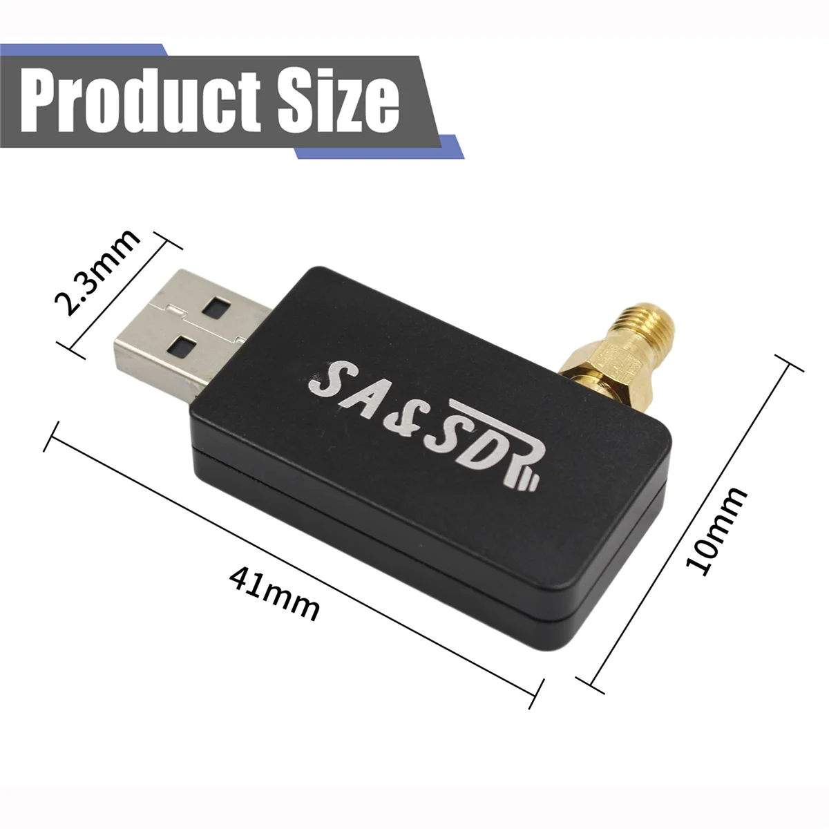 Mini récepteur SDR Malachite, analyseur RF, analyseur à large bande 25MHz-1896MHz RTLSDR, radio définie par logiciel