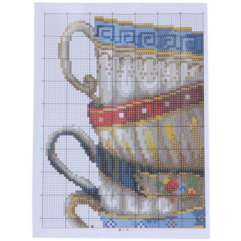 2X DIY Handmade Needlework Cro - Embroidery X Pattern review and price