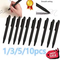 1/3/5/10PC Student 1mm Cute Black Gel Pens Chinese Ink Pens Signing Pen For Portable Business Writing Office School Supplies