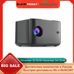 VIVICINE Upgraded A6 Smart Home Theater Projector, Dust-proof Video Beamer,  Android 9.0, Full HD, 1080p