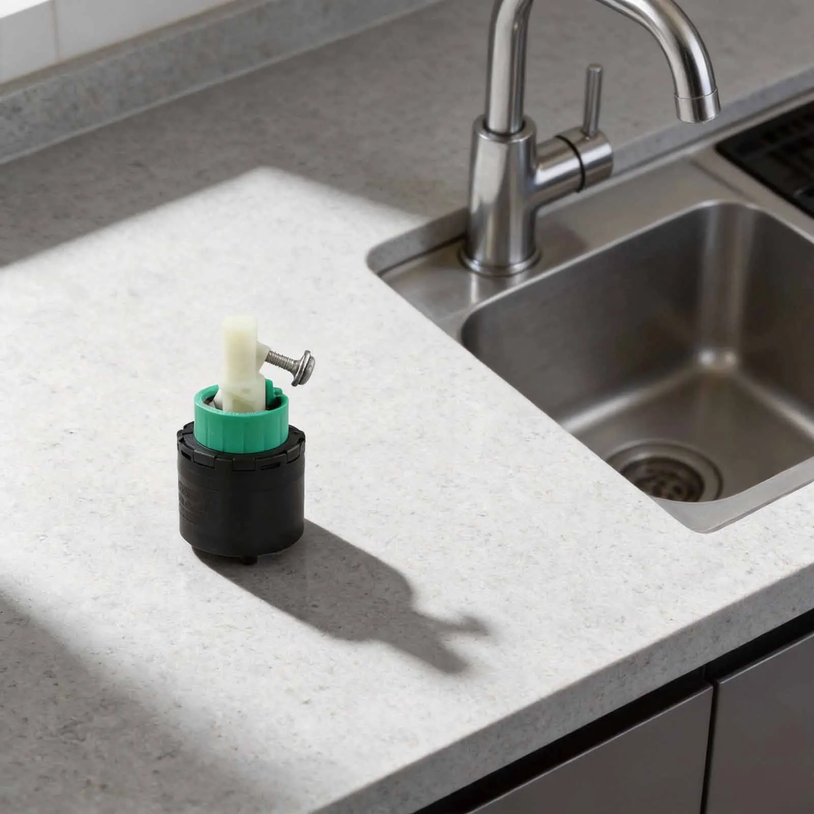 92730000 Faucet Cartridge Compatible with Multiple Kitchen Tap Models Using ABS Construction and Efficient Flow Control