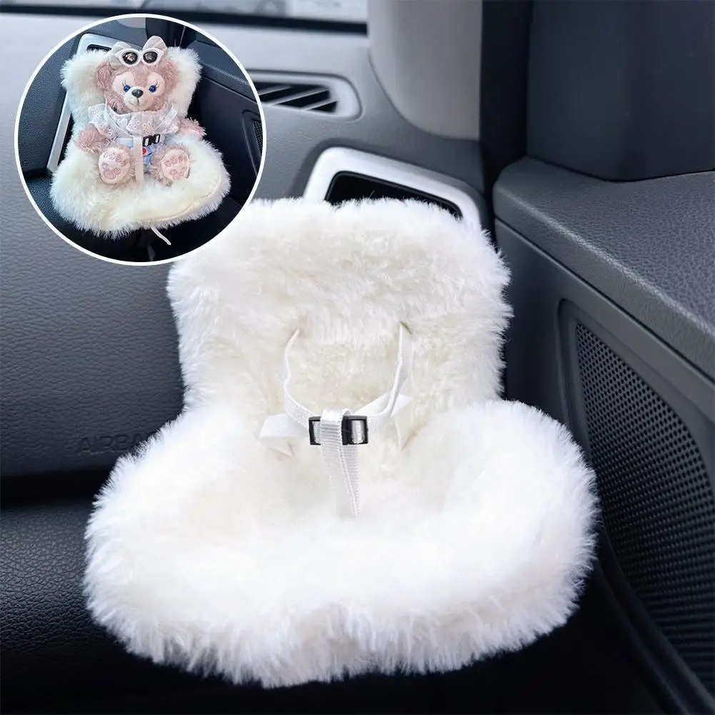 For Labubu Specialized Car Seat Ornament Doll Sofa Seat Desktop Seat Ornament zimomo Car Seat Ornament Desktop Car Dual-use