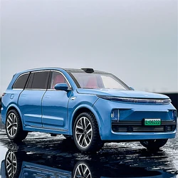 1:24 ведущий идеальный автомобиль L9 SUV из сплава, новая модель автомобиля, литый под давлением Металлический Игрушечный зарядный автомобиль, модель со звуком и фотографией, детский подарок