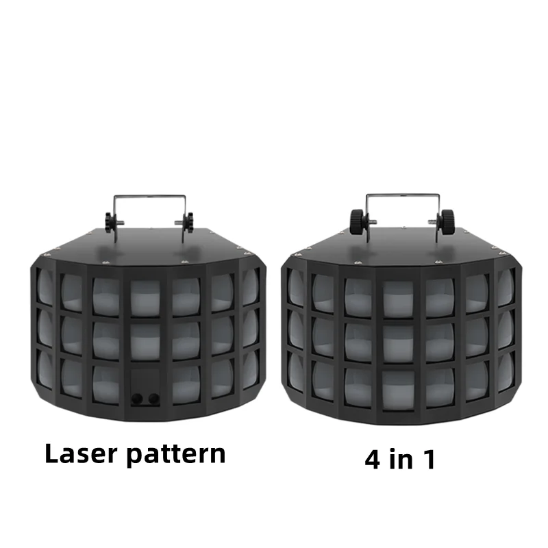 Remote Control DMX RGBW LED Laser Strobe Disco DJ Beam Spot Stage Lighting Effect Party Dance Club Wedding Butterfly Light