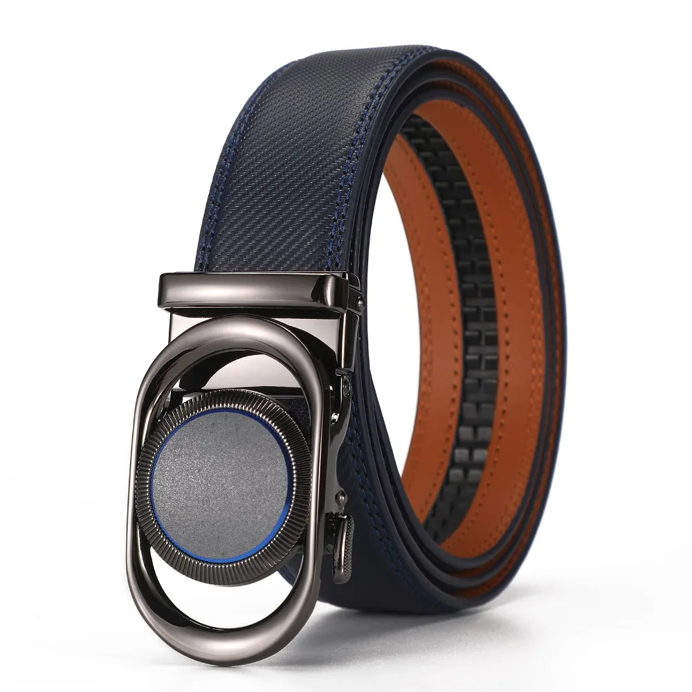 

2025 Automatic Buckle Belt for Men | Business casual Waistband | Adjustable Stylish Belt for Pants | Premium Cowhide