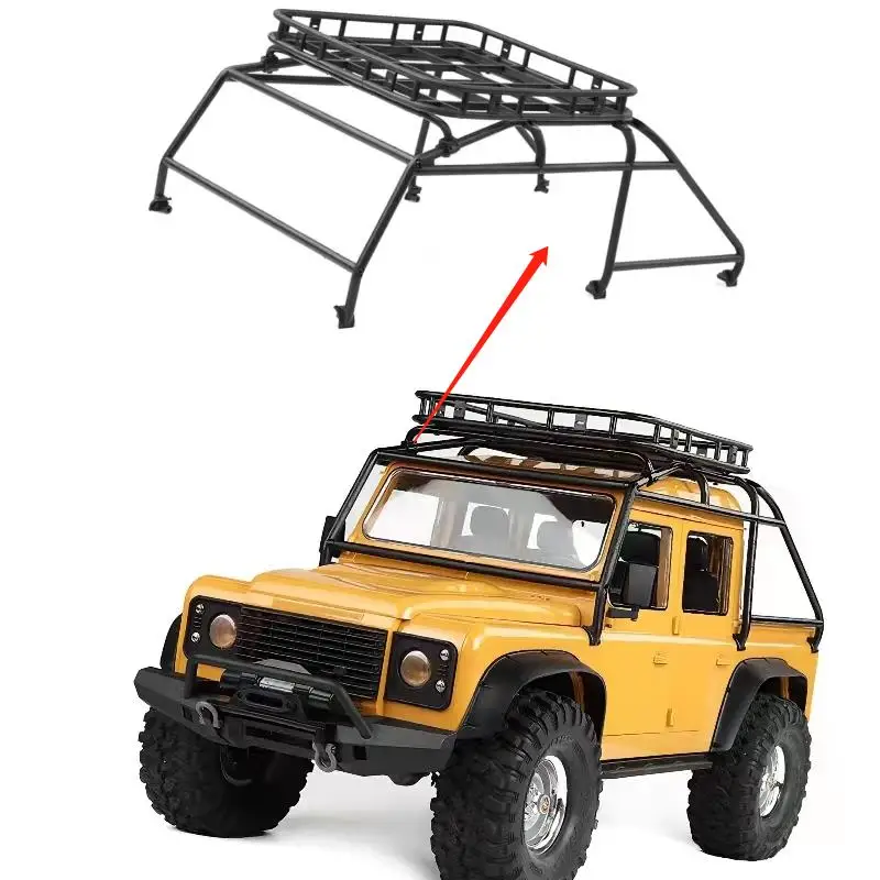 

RD110 TRX4 Pickup Roll Cage Luggage Rack Wilderness Defender for 1/10 RC Crawler Car Scx10 D90 Traxxas Trx6 Upgrade Accessories