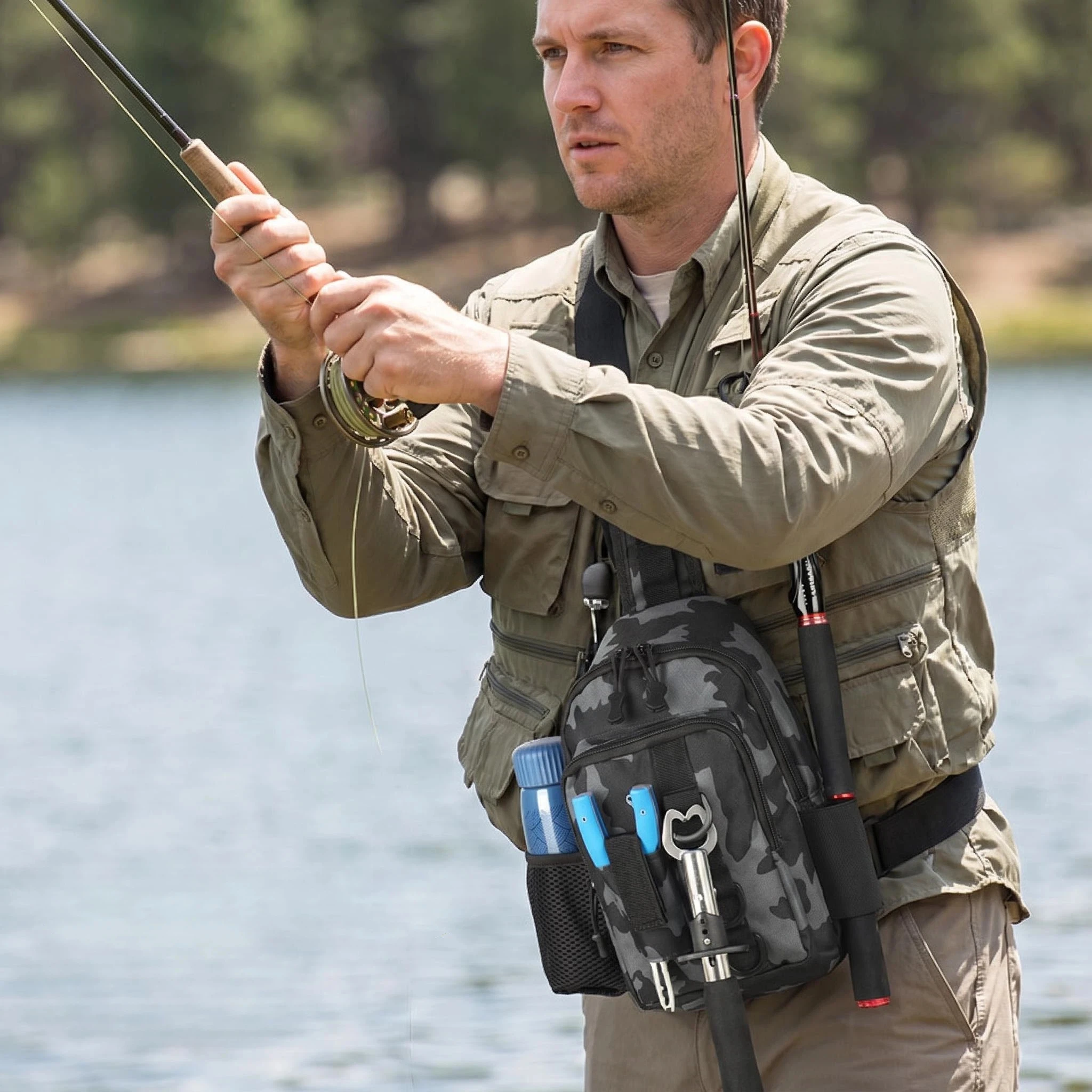 Легкая и портативная сумка для – обзор и цена Fishing Equipment Lures