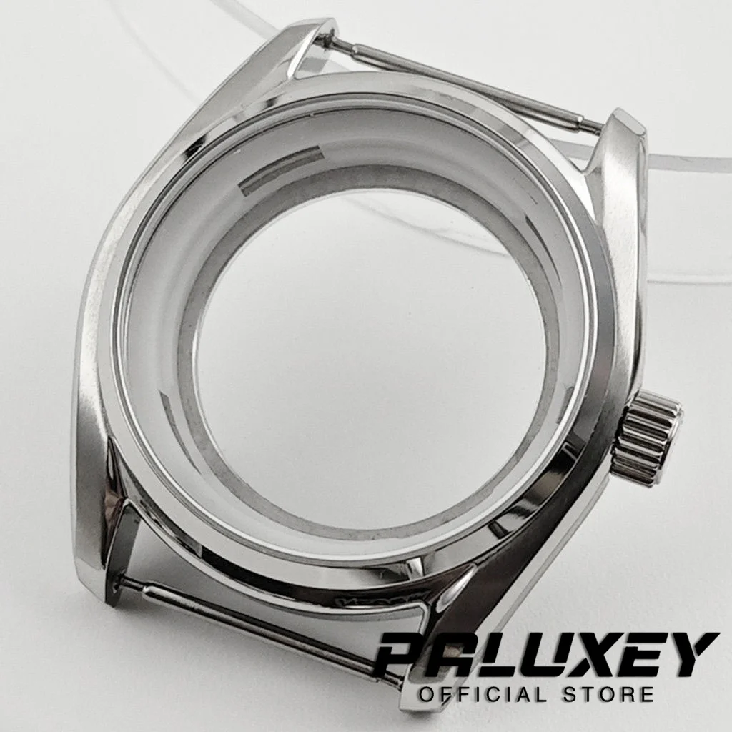 

NH35 39.5mm GS Baihualin Modified Watch Fit 33.5mm Dial Waterproof Sapphire Crystal Watch Case for NH34 NH35 NH36 NH38 Movement