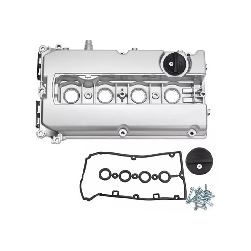 Engine Valve Cover For 08-15 GM Buick Chevrolet Cruze Sonic Aveo Pontiac G3 Astra 1.8L 55564395 Aluminum Camshaft Rocker Cover