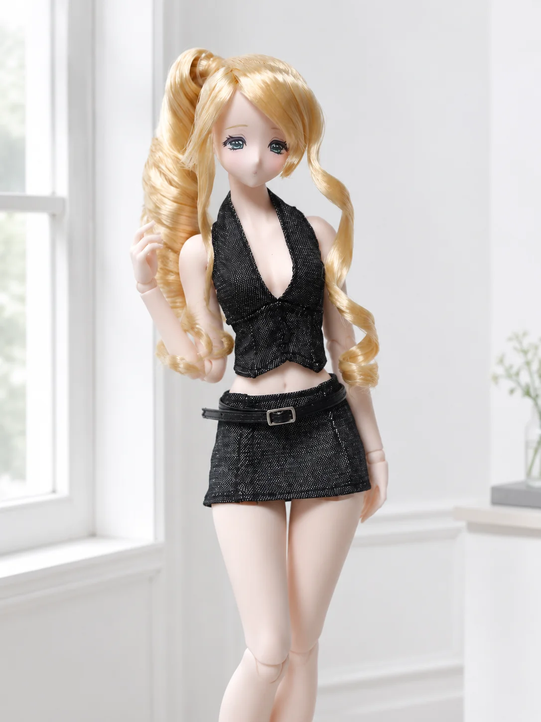 Doll Clothes BJD 1/6 Azone Spades Overture Denim Shorts Package Hip Skirt Mixed Angel Miss Wind Moon Body Fashion - view 3