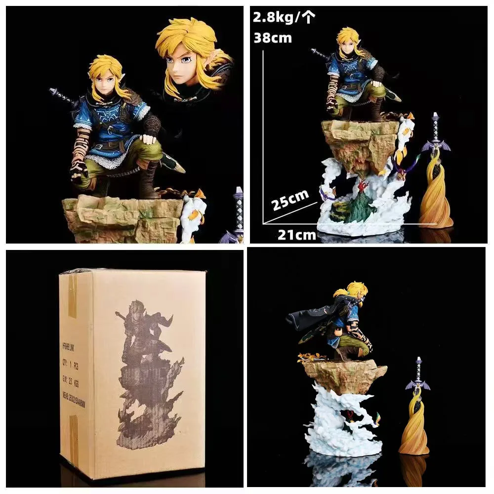 

Коллекционная фигурка Link из серии Bandai Zelda Legend, ручная работа, аниме-модель