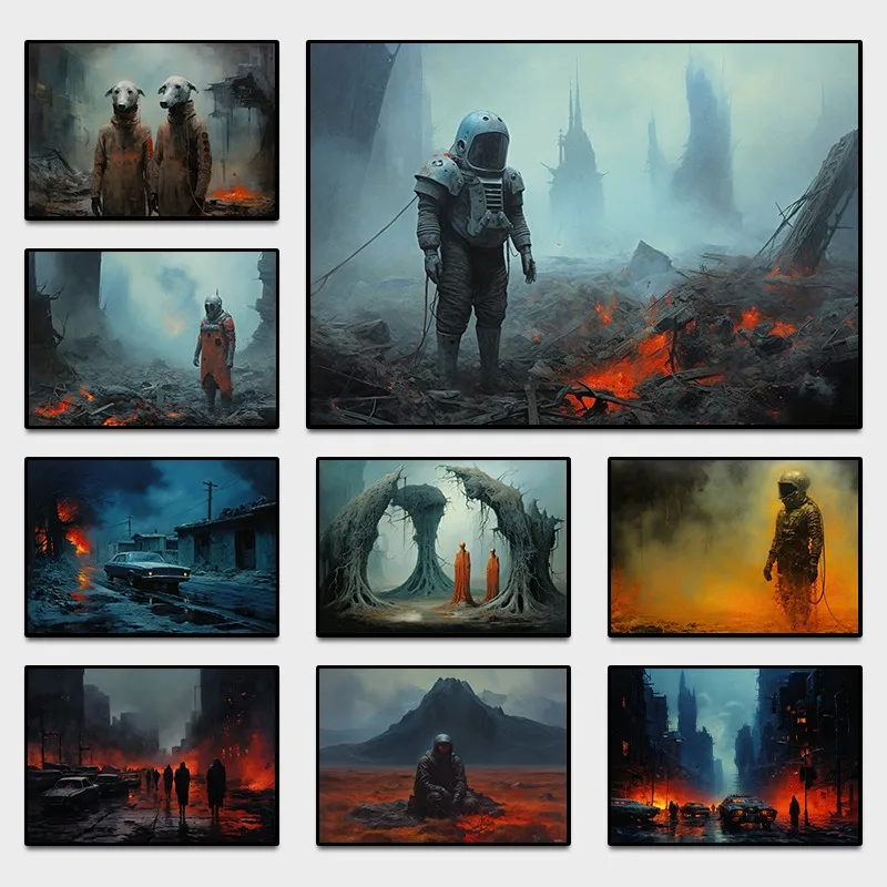 Sci-Fi Landscape Cy… - image