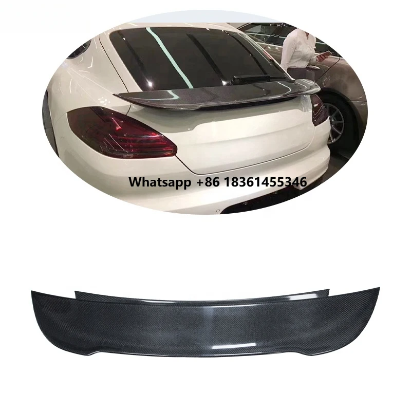 

Задний спойлер из карбона для багажника - Подходит для моделей 2014-2017 годов, улучшение внешнего вида автомобиля