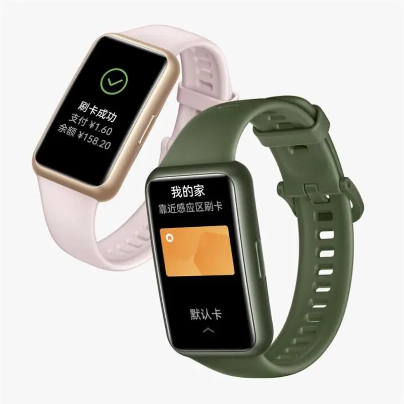 Cinturini per orologi per Huawei Band 8 NFC Sostituzione da polso in morbido silicone Bandje Bracciale sportivo su Smart Band 9 Accessori per