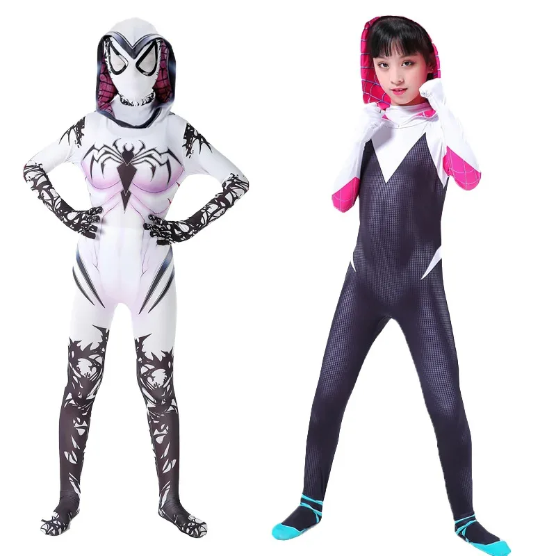 Unisex Halloween Superhero Animal Cosplay Costumes Breathable Safe Material Kids Party Dress-Up Outfits for Boys Girls Toddlers