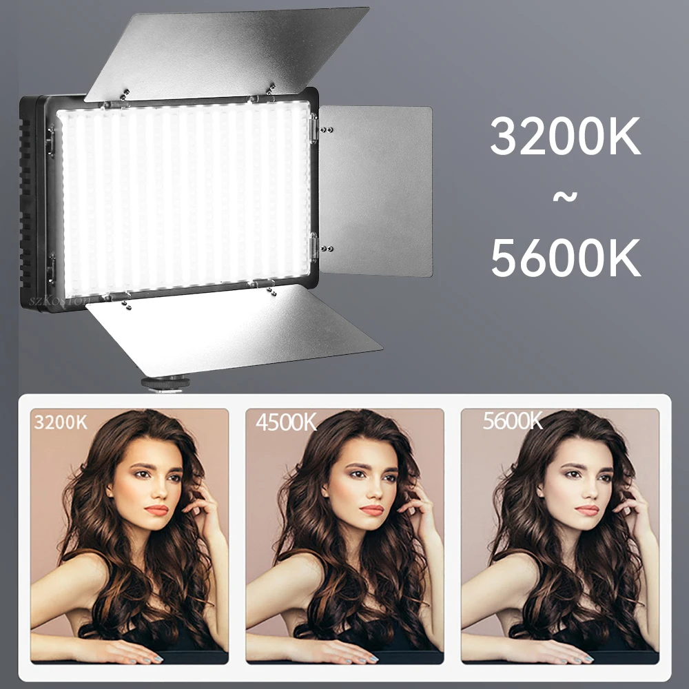 ไฟ LED กล้องถ่ายภาพโคมไฟวิดีโอชุดสตูดิโอถ่ายภาพโคมไฟขาตั้งแสง Selfie Light สําหรับสตรีมมิ่ง Tiktok Eyelashes