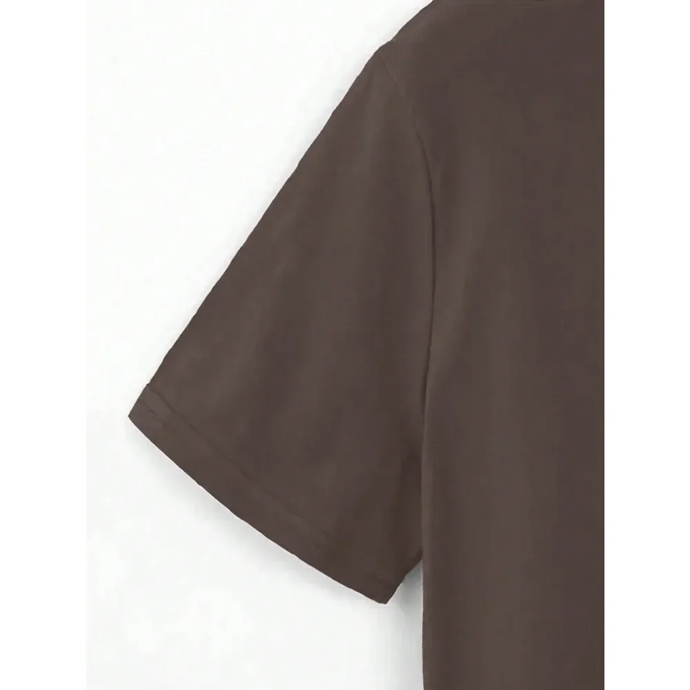 ชุดเซ็ต 2 ชิ้น เสื้อยืดและกางเกงขาสั้นพิมพ์ลาย แขนสั้น สำหรับผู้หญิงไซส์ใหญ่ 1XL-5XL รุ่นใหม่