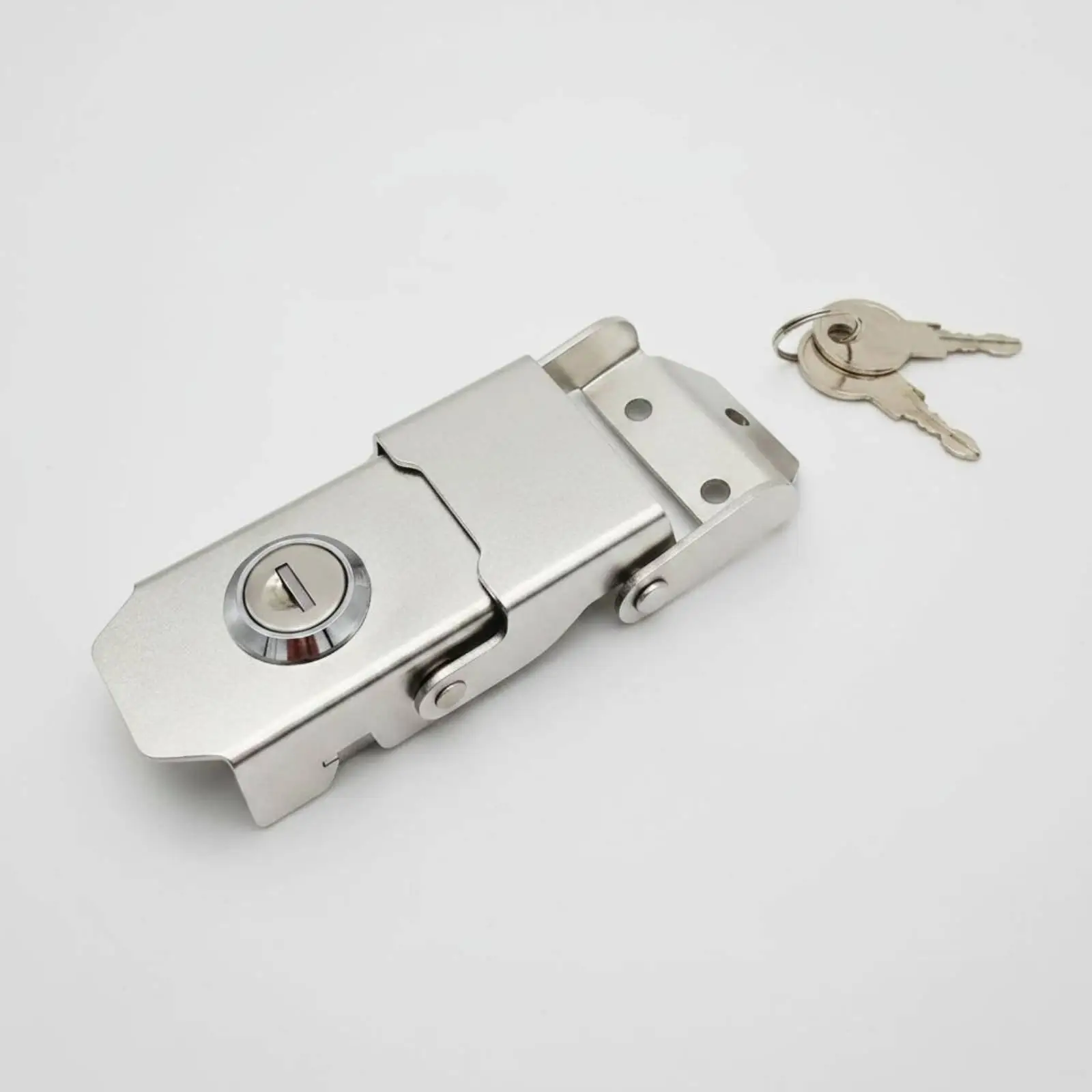 Motorcycle Luggage Lock Durable Stainless Steel Trunk Lid Box Fastener for Secure Gear Storage