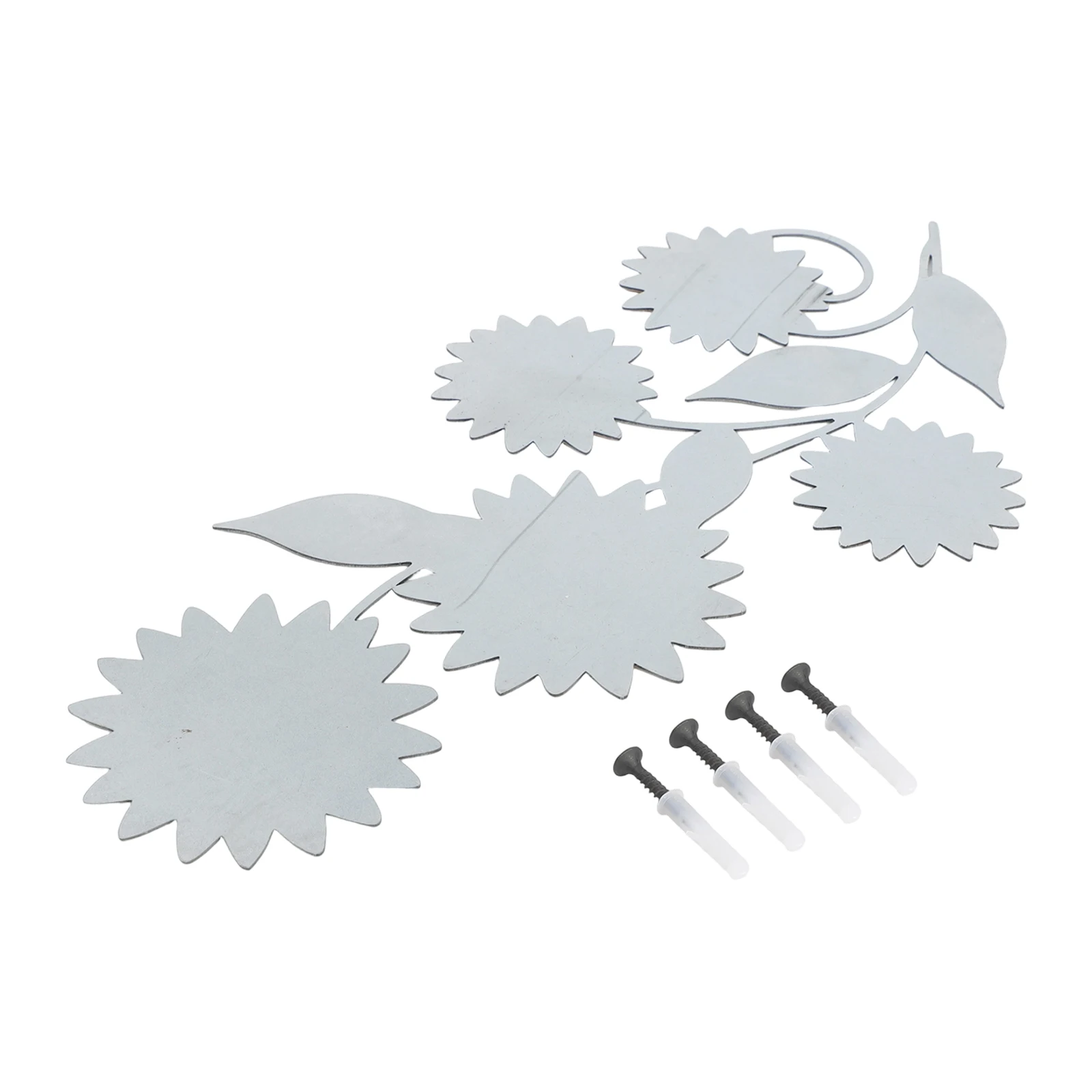 Charming Vintage Metal Sunflower Wall Decoration 3D Artistic Design for Home and Garden Elevates Any Indoor or Outdoor Setting