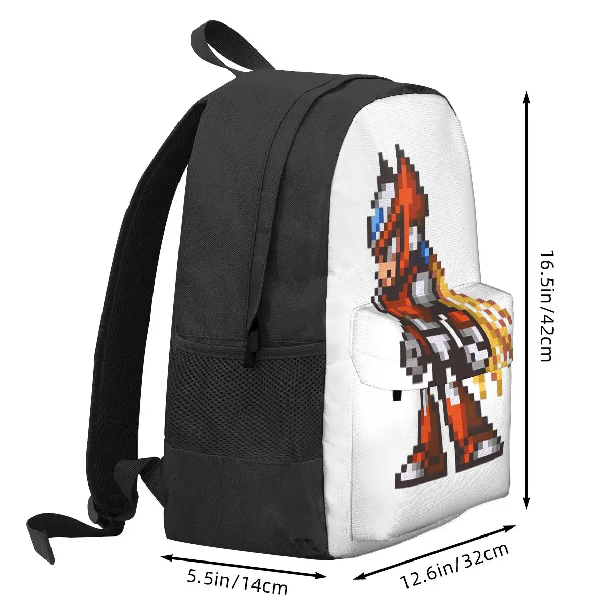 Mega Japanese Man Video Games Love You Backpack Hot Sale Daypack Large Capacity BookBag School Bag Shoulder Bags for Men Women