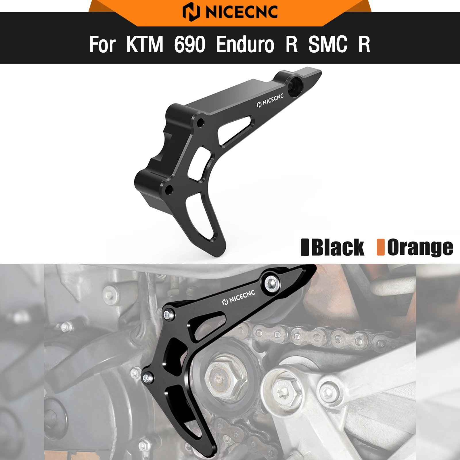 

For KTM 690 Enduro R SMC R 2009-2023 Case Saver Chain Guard Sprocket Cover For Husqvarna 701 Enduro Supermoto GasGas 700 SM/ES