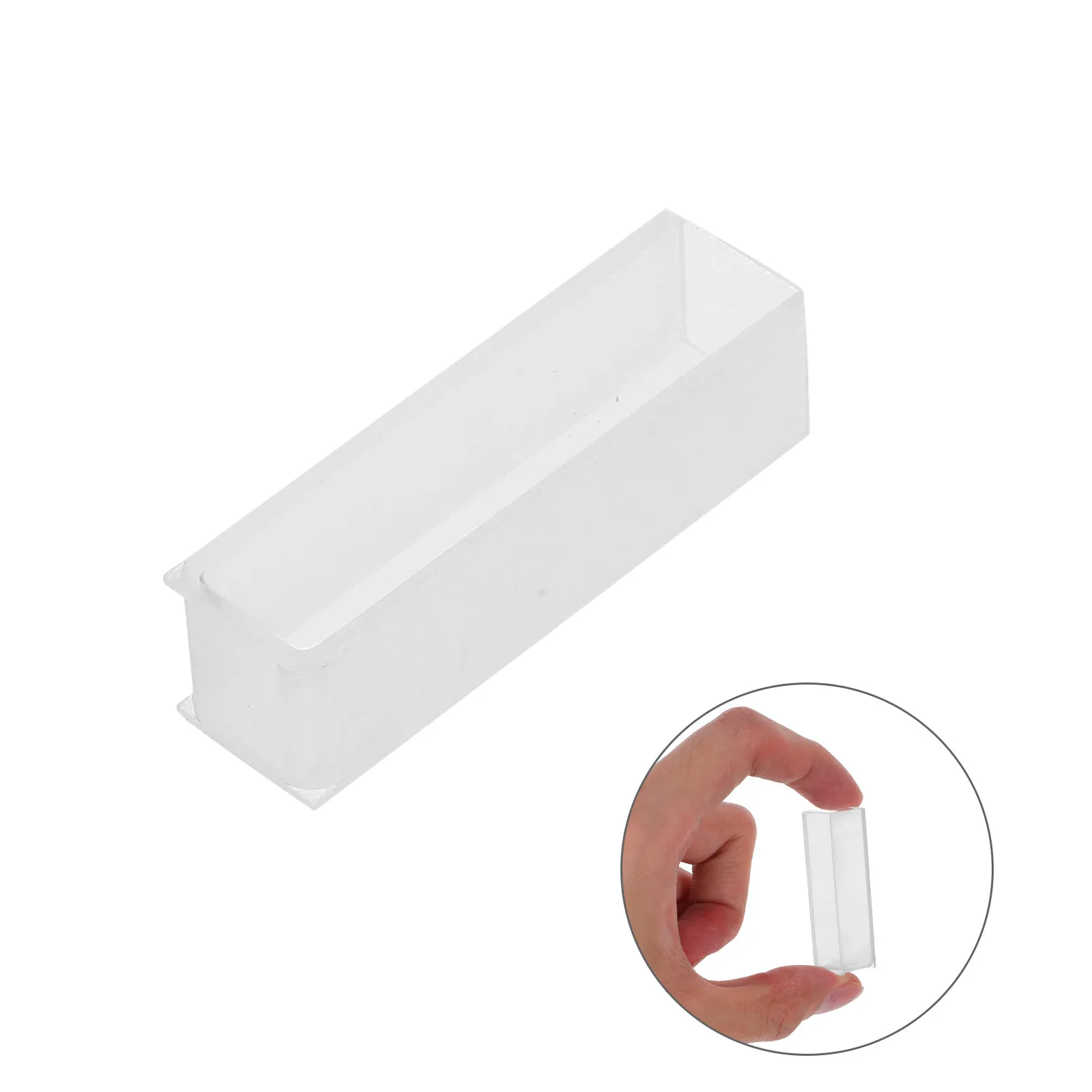 10pcs Standard Glass Cuvettes, 10mm Cuvettes For Spectrophotometer, Glass Cuvette Liquid Sample Cell Light Path Glassware
