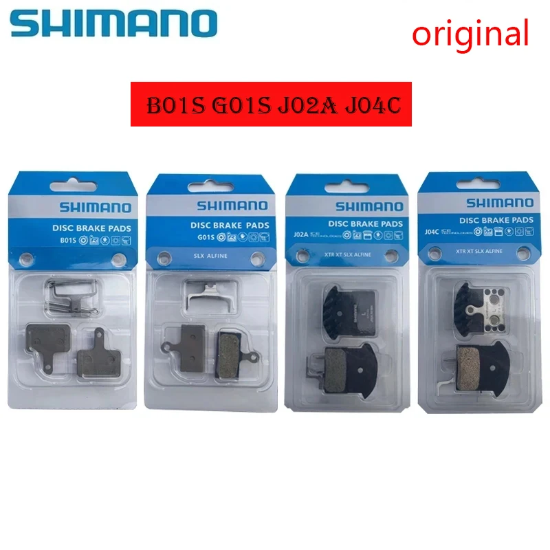 Shimano B01S G01S J02A J04C MTB Bike Resin Metal Brake Pads for BR-M355 M395 M465 M495 M525 M575 M615 M666 M675 M785 M985 M987