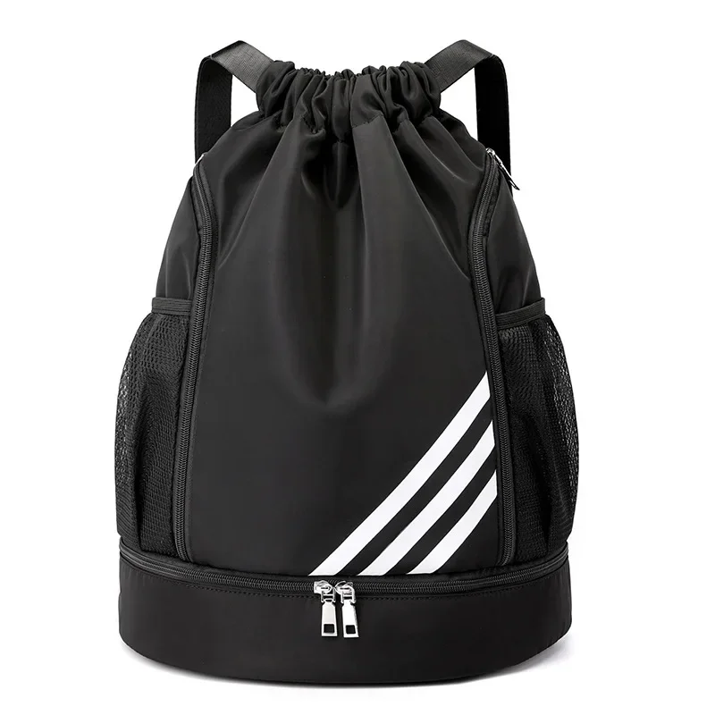 Kordel zug Tasche Bündel Taschen Rucksack große Kapazität Sport Fußball Basketball Outdoor Bergsteigen Reisen Camping Rucksack