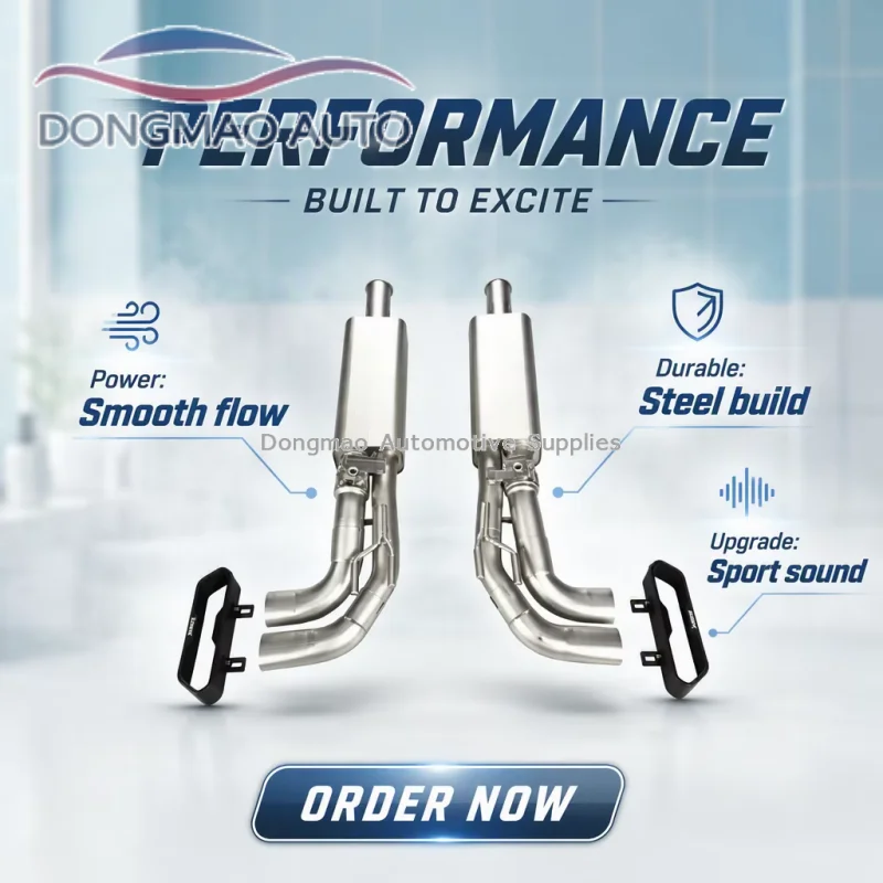 Suitable for Mercedes Benz AMG G63 G500 G550 G-Class W464 2018 Performance Stainless Steel Cat Back Exhaust Muffler Exhaust Syst