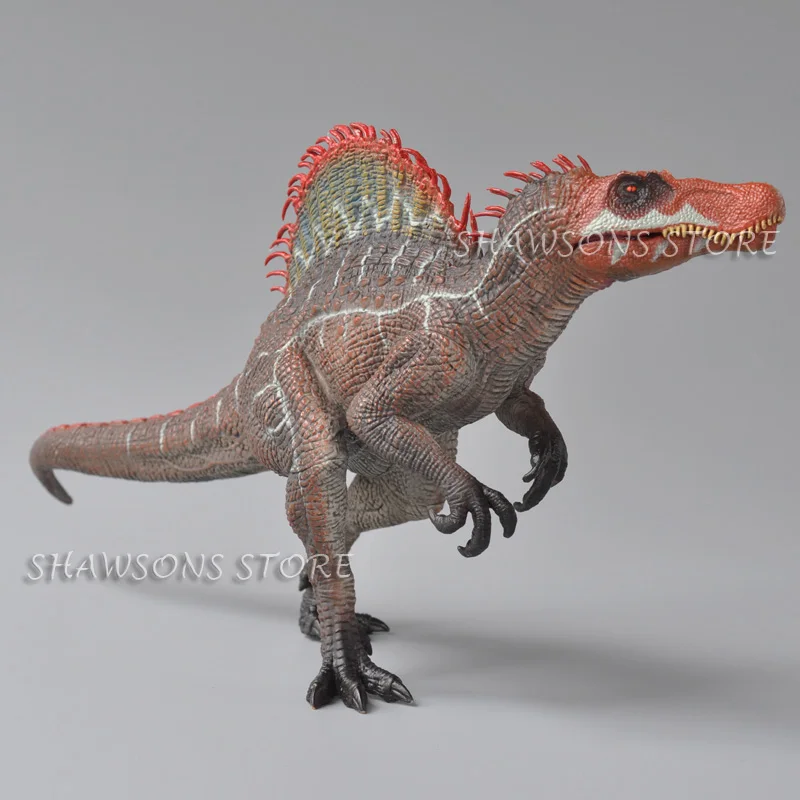 Prehistorische Krijt Periode Diermodel Speelgoed 14" Giant Spinosaurus Dinosaurus Figuur Miniatuur Replica