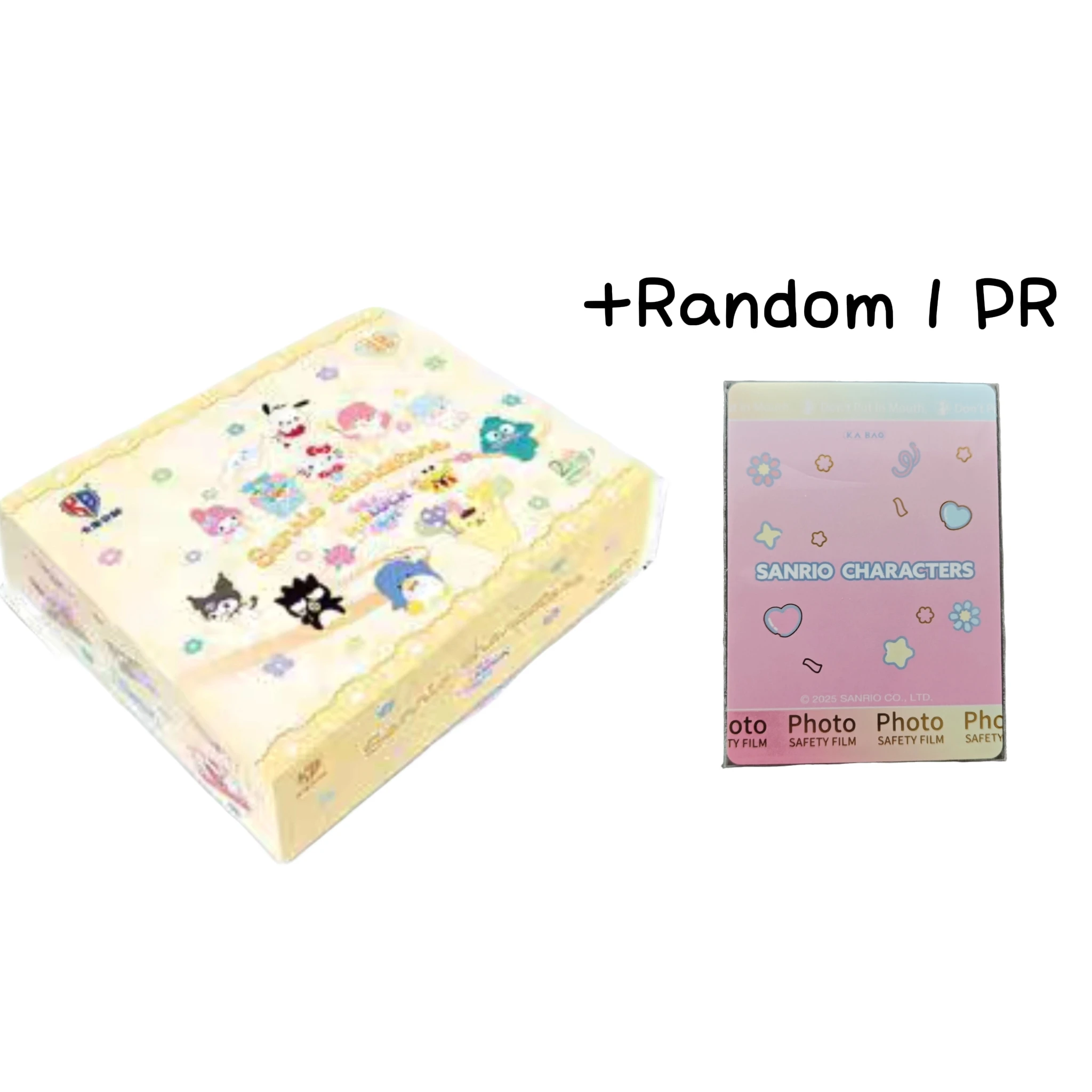 KABAO Original Box Anime Sanrio Kuromi Hello Kitty Shining Card Cartoon My Melody Collectible Game Cards Toy For Children Gift