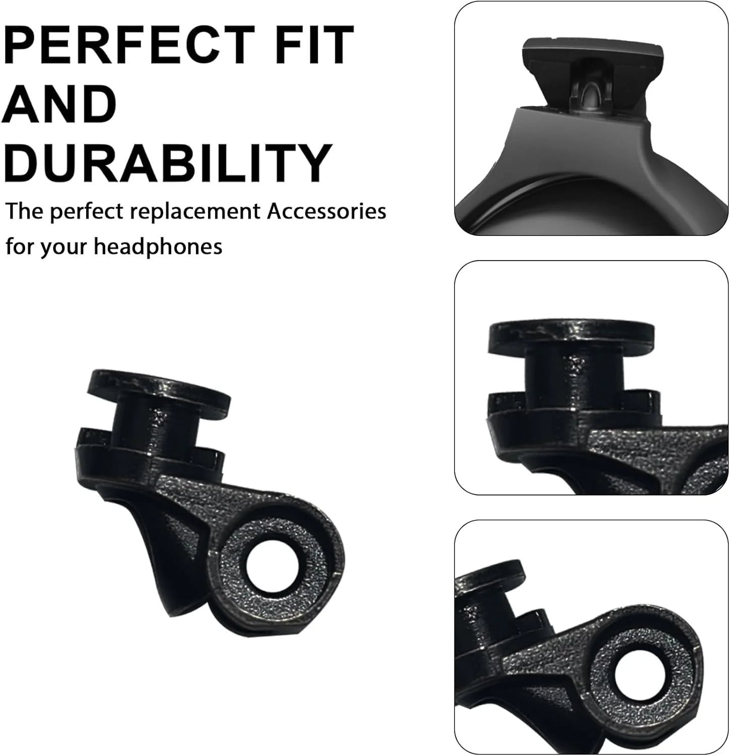 QC 35 Hinge Swivel Metal Hinge Replacement Repair Parts Accessories for Bose QuietComfort 35/QC35 II/QC45/QC25 Headphones view 3