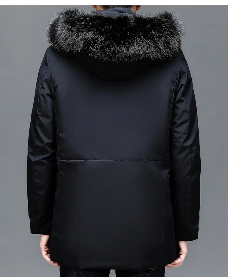 سترات الخريف والشتاء سميكة الدافئة بالإضافة إلى سترة طويلة خمر الشارع الشهير الكلاسيكية سترة هوديس معاطف القطن أبلى يندبروف سترات #6