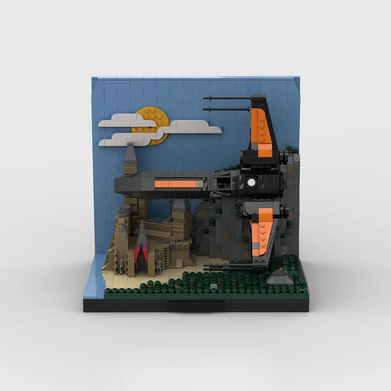 1927 stks MOC Episode VII Modulaire Display Serie Modelbouw Speelgoed Blokken Constructie DIY Kerstcadeau Onderwijs Kinderen Verjaardag