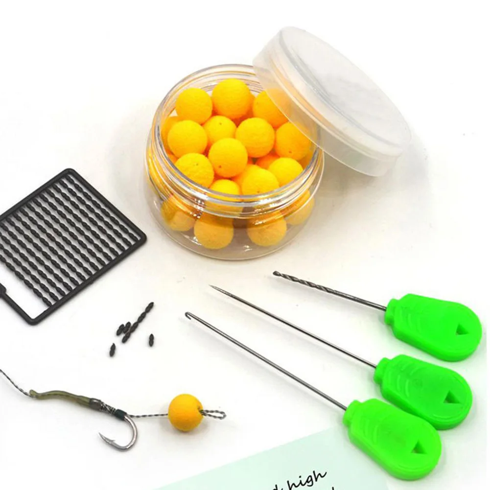 

Baiting Needle Set Hook 4 Piece Boilie Drill Bait Carp Fishing Terminal Lure Baits Tackle Fishing Goods Rigging Baiting Needles