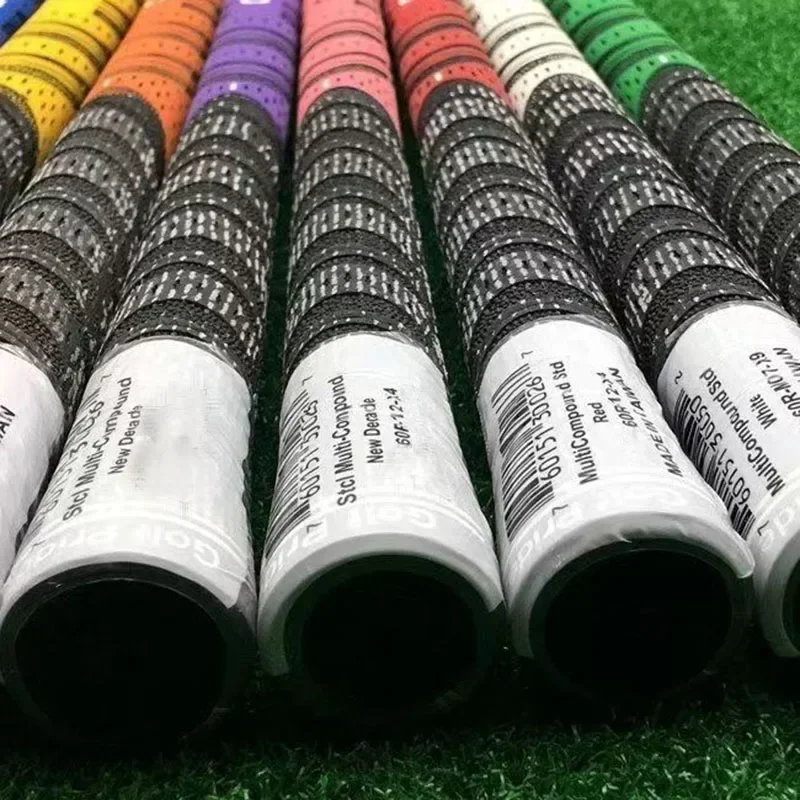 13 قطعة/مجموعة مكاوي الجولف قبضة نادي الغولف مقابض متوسطة الحجم متعددة المركبات غزل الكربون المطاطي #6