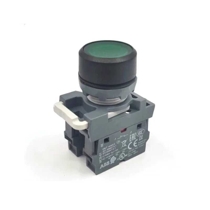 1-unidade-nova-botao-de-pressao-momentaneo-mp1-41g-11-embutido-verde-iluminado-plastico-preto-1-na-1nf-690-v