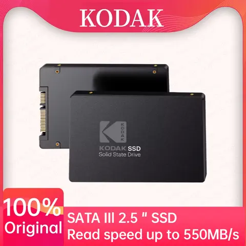Original KODAK SATA3 X120 SSD 256GB 512GB 1TB 2.5