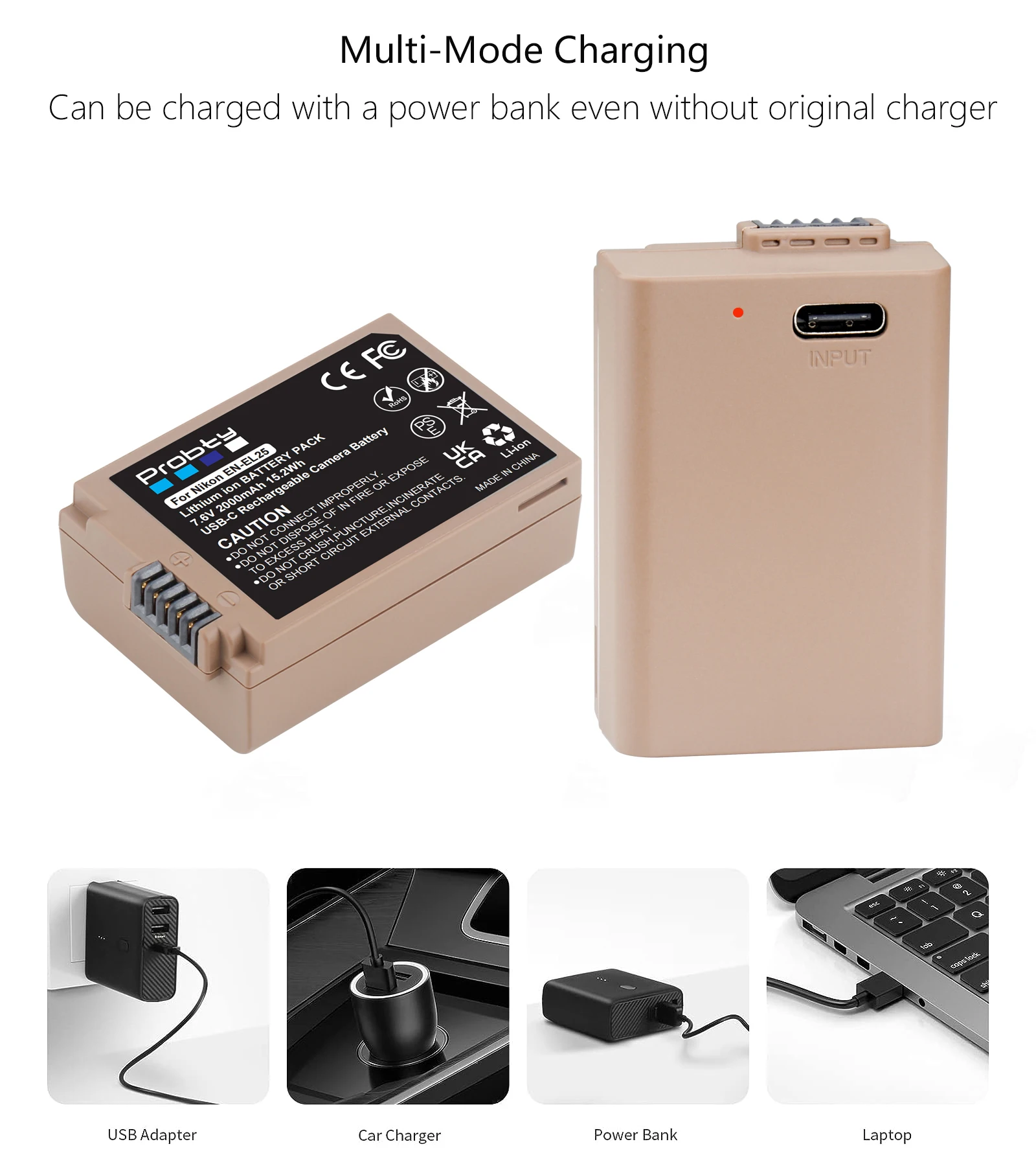 Hersmay PD 9V USB-C Typ-c EN-EL25 Dummy-Akku EP-5G DC Koppler Netzteil Adapter für Nikon Z30 Z50 Zfc spiegellose Kamera Hersmay PD 9V USB-C Typ-c EN-EL25 Dummy-Akku EP-5G DC Koppler Netzteil Adapter für Nikon Z30 Z50 Zfc spiegellose Kamera