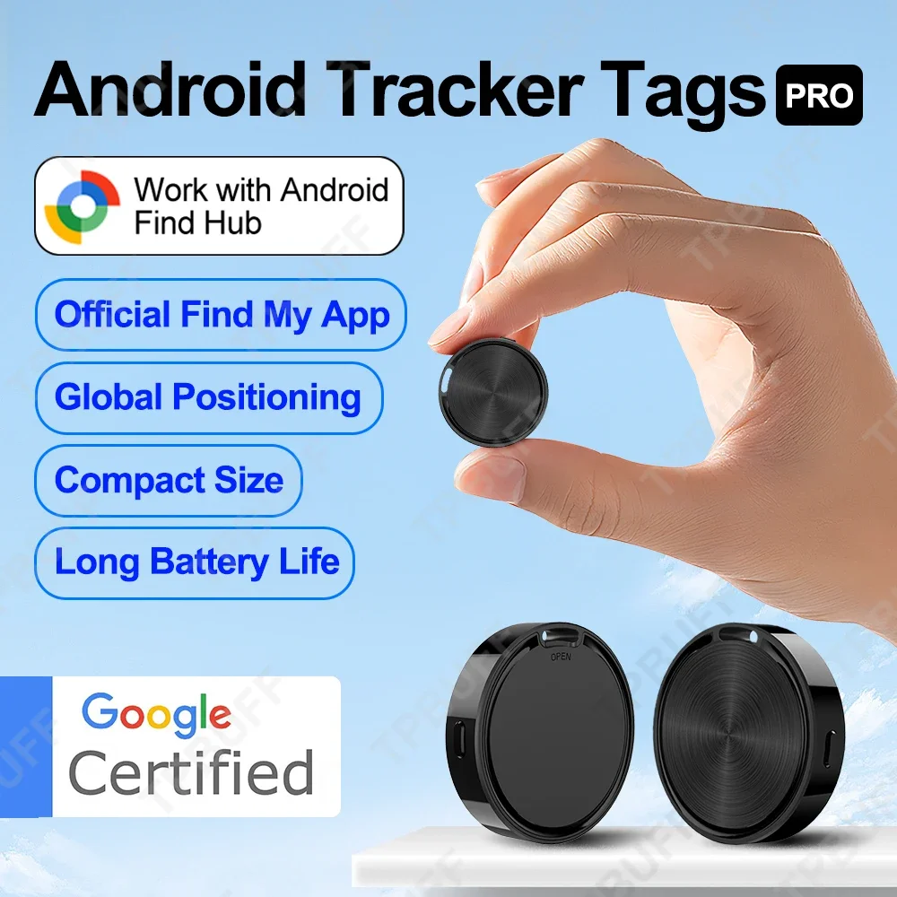 Google Device Gps Tracking Airtag Android Anti-Lost Alarm Smart Activity Trackers Wearable Devices Cat Accessories For Pet Car