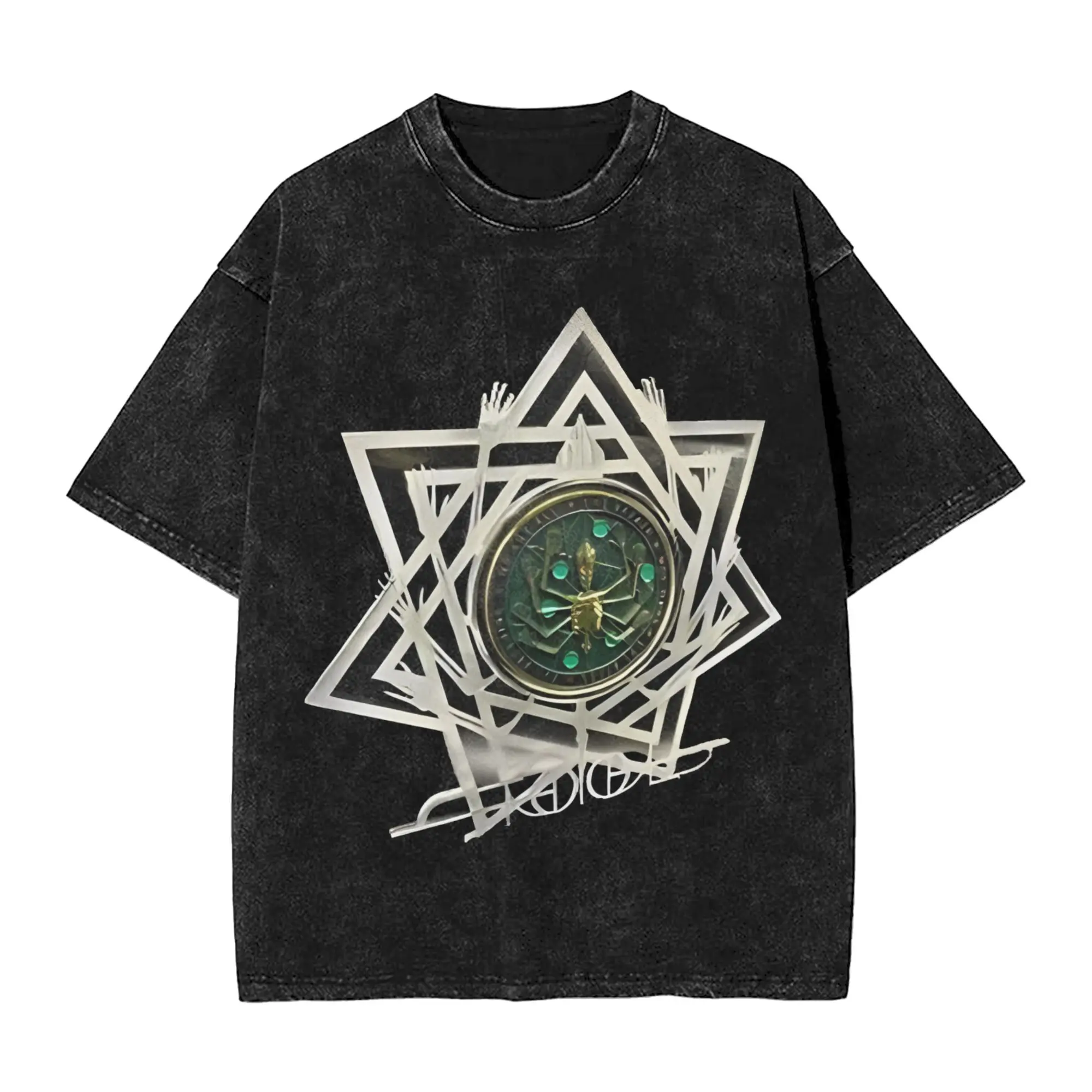 Tools Rock Band Vintage Washed T Shirt  Pure Cotton Crazy T-Shirt Crew Neck Tee Shirt Short Sleeve Clothes Birthday Gift