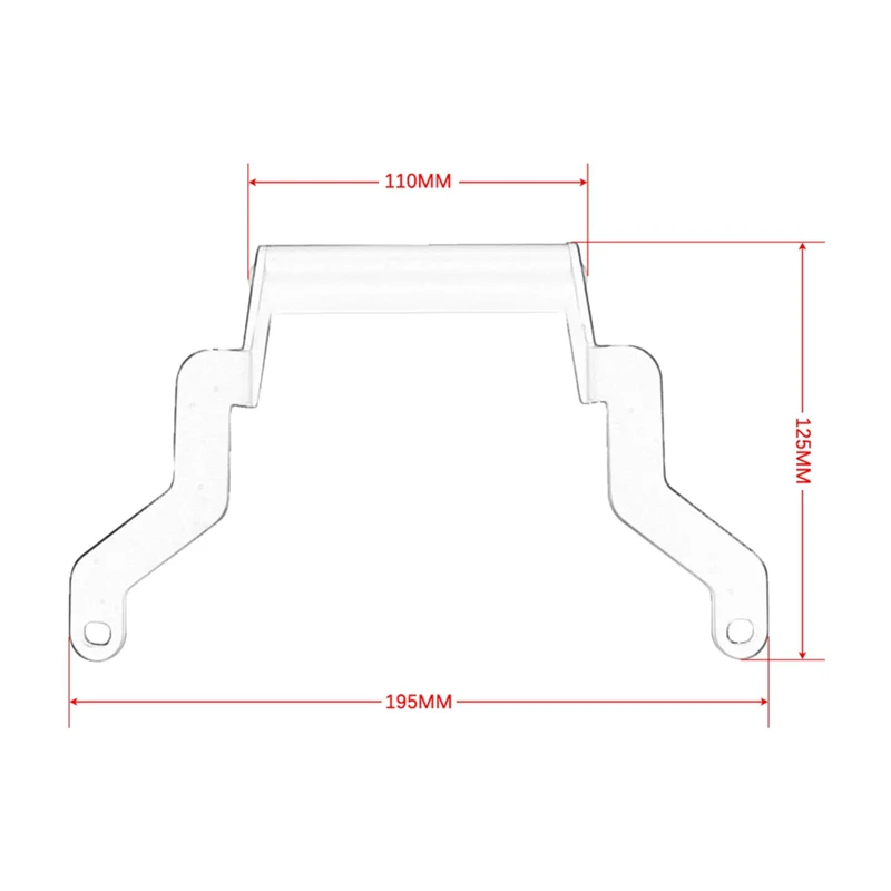 

A02Q-для BMW C400X 2019-2023 мотоциклетная подставка для мобильного телефона 12 мм навигационный кронштейн-держатель