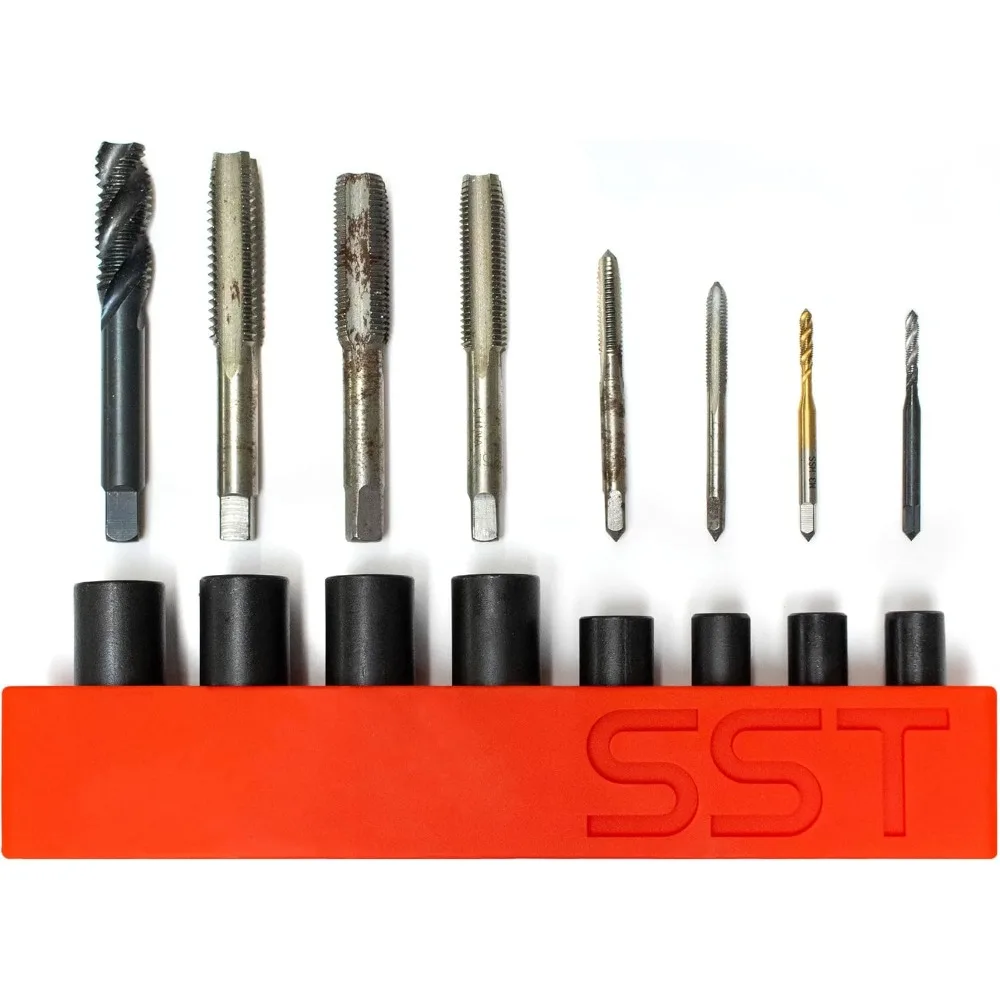 

8-Piece Tap Socket Wrench Adapter Set for Standard MCTI Taps Durable and Easy Storage