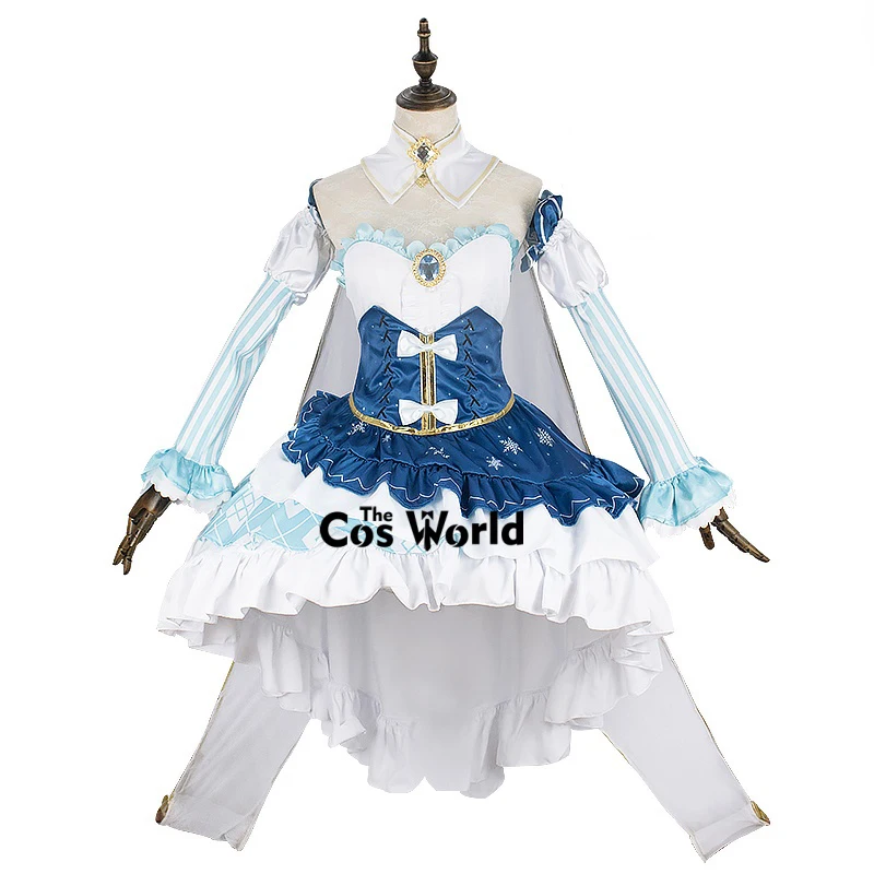 

[Clearance Sales] 2019 Miku Princess Snow Dress Outfits Anime Cosplay Costumes