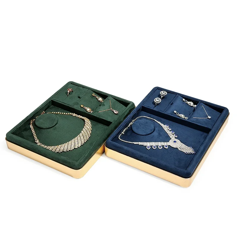 Jewelry Display Tray Ring Tray Jewelry Holder Display Plate Jewelry Viewing Prop Storage Tray